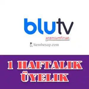 1 Haftalık BluTV Hesabı