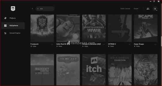 EFSANEN OYUNLAR -EPİC GAMES