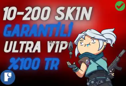 100% TR ULTRA VIP | 10-200 SKIN RANDOM HESAP!