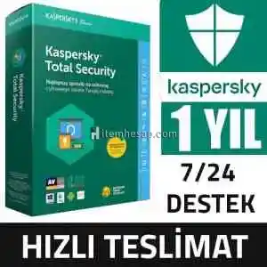 Kaspersky Total Security 1 PC 1 Yıl Key