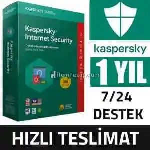 Kapersky İnternet Security 1 PC 1 Yıl Key