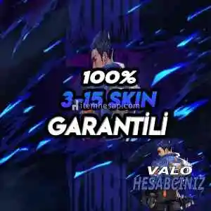 3-15 Skin Garantili Random Hesap