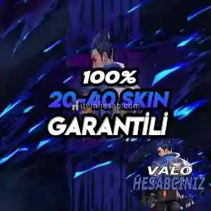 20-40 Skin Garantili Random Hesap