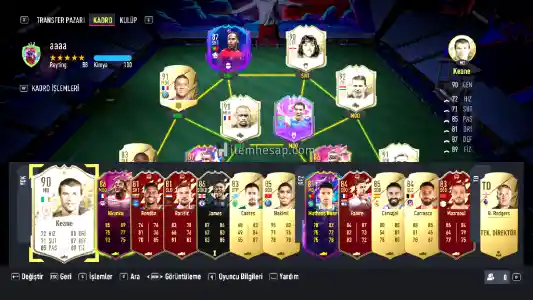 FİFA 22 GELİŞMİŞ HESAP BU FİYATA BULAMAZSIN.