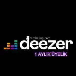 Deezer 1 Aylık Hesap