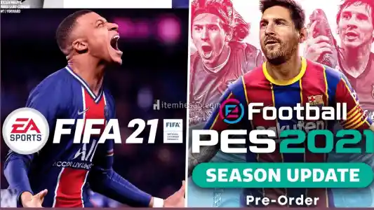 FIFA21 + PES21 AYNI HESAPTA