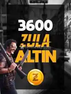 ZULA ALTIN 3000+600 3600 ZA E PİN