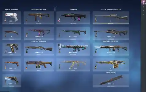 FULL SKİN 10K ÜZERİ 85 LEVEL NA HESAP