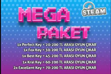 Steam Mega Paket