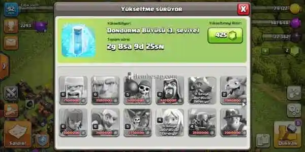 Clash Of Clans 11.Seviye Belediye binası