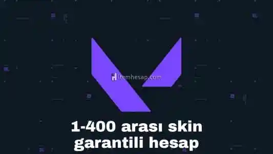 1-400 skin arası garantili hesap