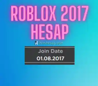 Roblox 2017 Hesap