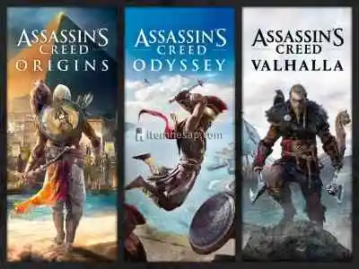 Assassin's Creed Valhalla + Odyssey + Origins