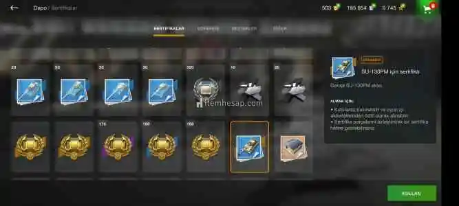 Wotb hesap Bu kurda anca bu kadar