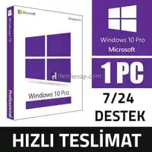 Windows 10 Pro Lisans Anahtarı Süresiz