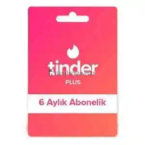 TİNDER PLUS 6 AYLIK ABONELİK DİJİTAL KOD HEMEN TESLİM