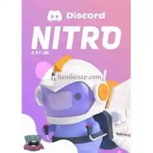 1 Adet 3 Aylık Discord Nitro [2X BOOST]