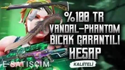 100%TR VANDAL VEYA PHANTOM GARANTİLİ VİP RANDOM HIZLI TESLİMAT