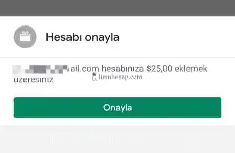 Play store gift card 25$ dolar