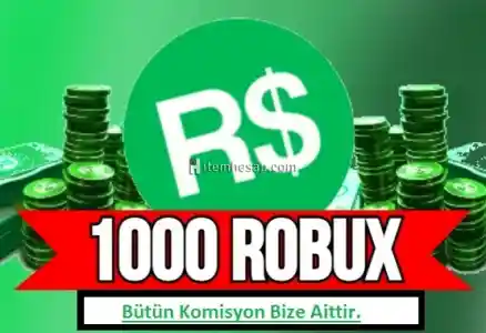 1k Robux  (1428) Gamepass Komisyon Ödüyoruz