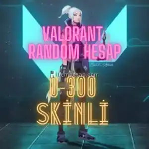 0 TR Server 0-300 skinli random hesaplar