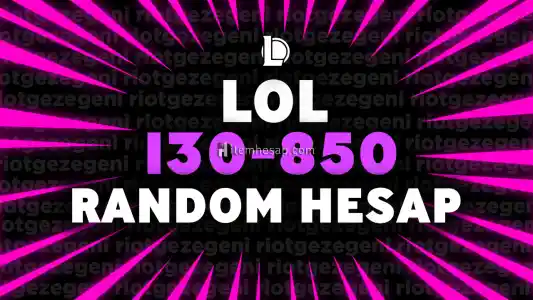 0 130-800 SKİN ARASI RANDOM HESAPLAR!!