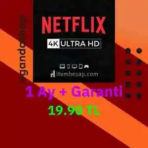 Netflix Premium 4K Ultra HD Hesap + Garanti