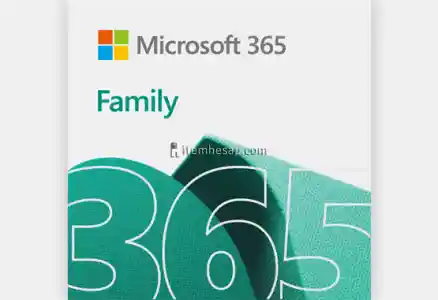 1 Yıllık Microsoft 365 Family (Aile)