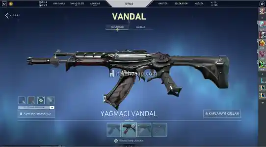 ÇOK UYGUNA YAĞMACI ASİL VANDALLI VALORANT HESAP