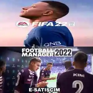 FİFA 22 + FOOTBALL MANAGER 2022 + GARANTİ HIZLI VE GÜVENLİ TESLİMAT