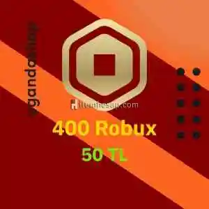 Roblox 400 Robux (Komisyon Karşılanır.)