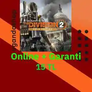 The Division 2 Gold Edition Online Uplay/Ubisoft Hesap + Garanti