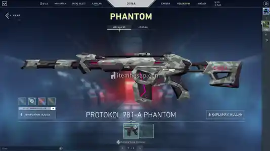 Elmas 2 güncel ve güzel skinli valorant hesabı