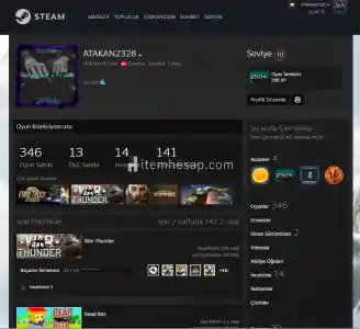 346 OYUNU STEAM HESAPI