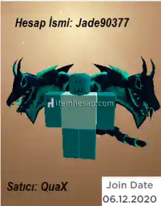 Roblox 1.6k Robux Değerinde Hesap