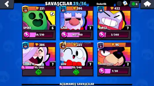 SATILIK EFSANEVİLİ BRAWL STARS HESABI