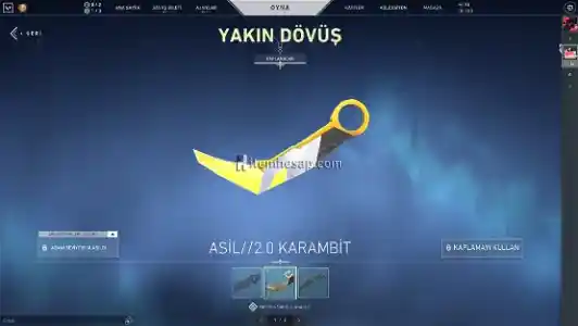 ÇOK UYGUNA ASİL KARAMBİT NEPTÜN VANDALLI HESAP