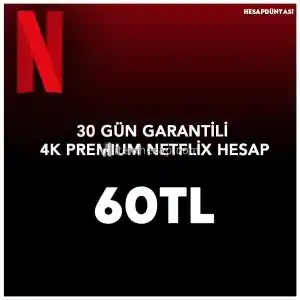 4K PREMIUM NETFLIX HESAP