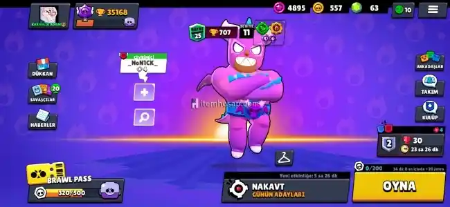 35 k Brawl stars Hesabı