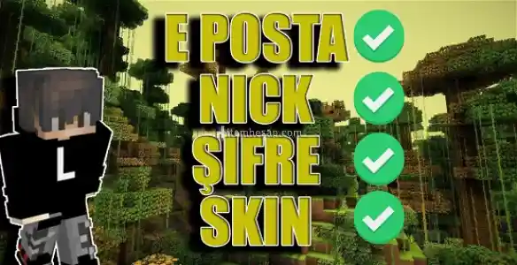 Minecraft Premium + Tüm Bilgileri Değişir