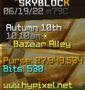 Hypixel Skyblock 1M Para