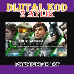 2 AYLIK XBOX GAME PASS ULTİMATE  DİJİTAL KOD