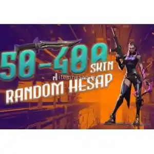 50-400 Arası Garanti Skin Valorant Random Hesap