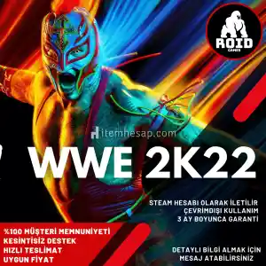 WWE 2K22 Steam Hesabı + Hediye