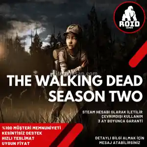 The Walking Dead Season Two Steam Hesabı