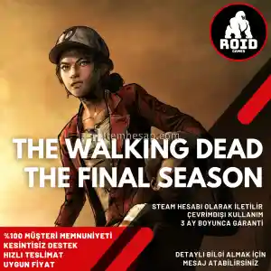 The Walking Dead The Final Season Steam Hesabı