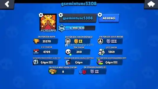 brawl stars hesap satışı