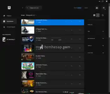 50 Den fazla oyun olan Epic Games hesabı Açıklama(İndirim yapılırr)