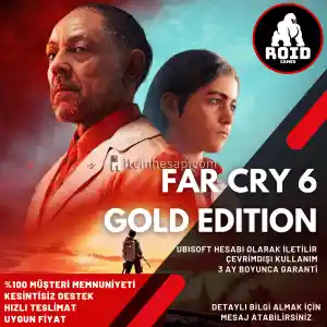 FAR CRY 6 GOLD EDITION Ubisoft Hesabı + HEDİYE