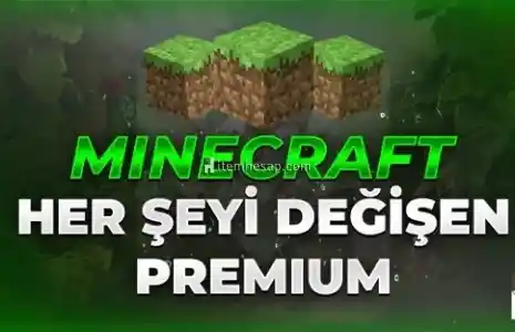 Minecraft Her Şeyi Değişen Premium Hesap|Anlık Teslimat